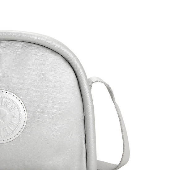 Sacs Crossbody Kipling Jesper Metallic Argent | FR 2032ZU